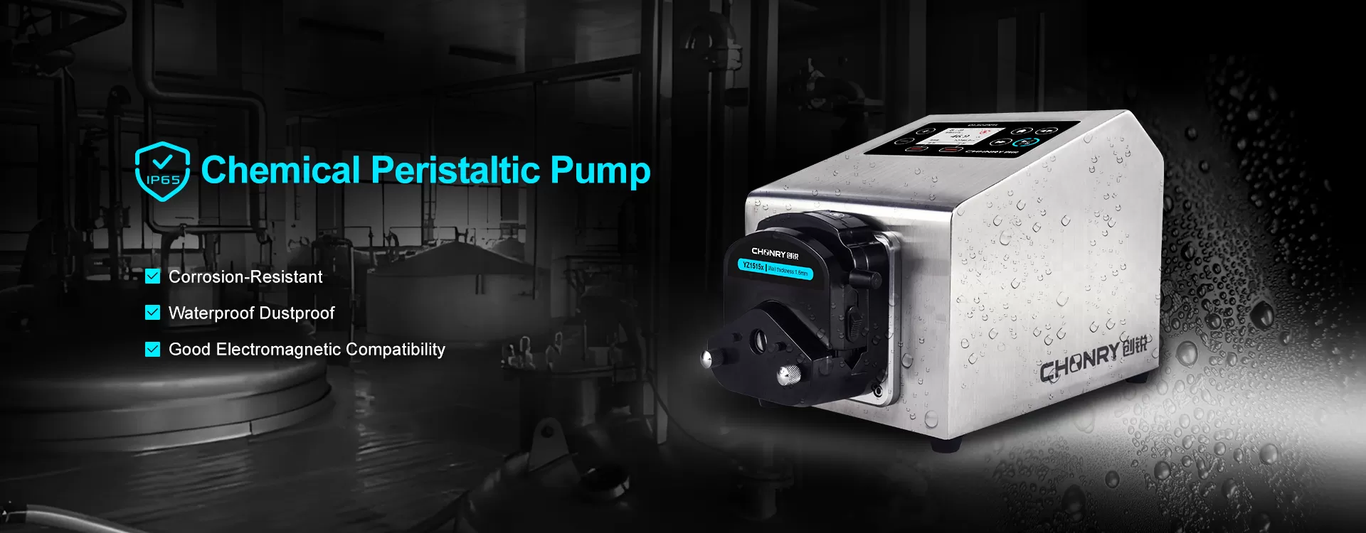IP65 high protection level Chemical Peristaltic Pump