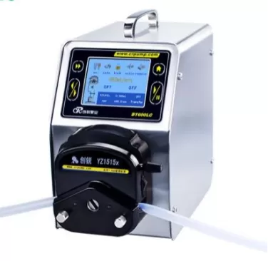 What is the peristaltic pump suction?