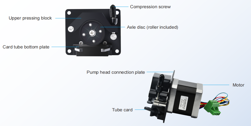 UCP313/WP120 Micro Flow Peristaltic Pump