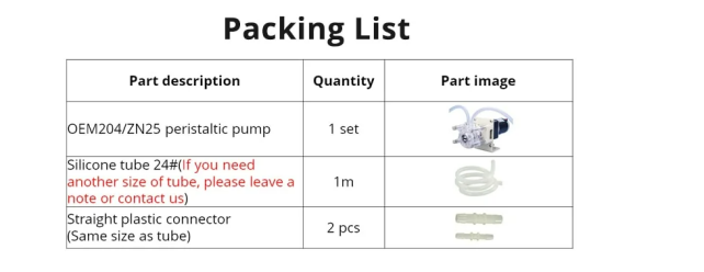 DC 12v Peristaltic Pump Small Liquid Dosing Pump 1740ml/min