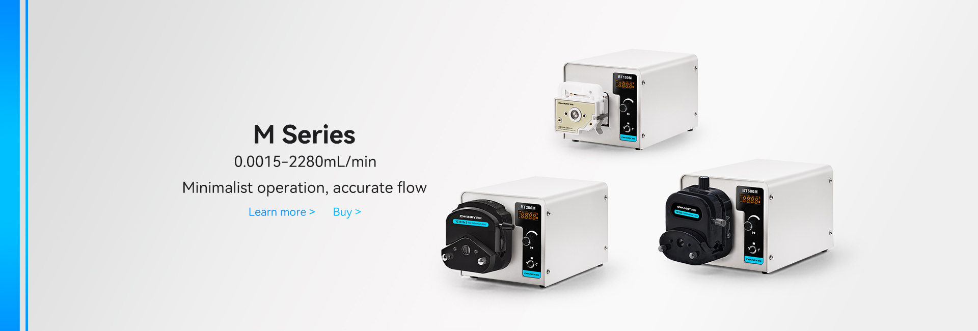 Medium Flow Digital  Transfer Peristaltic Pump-M series