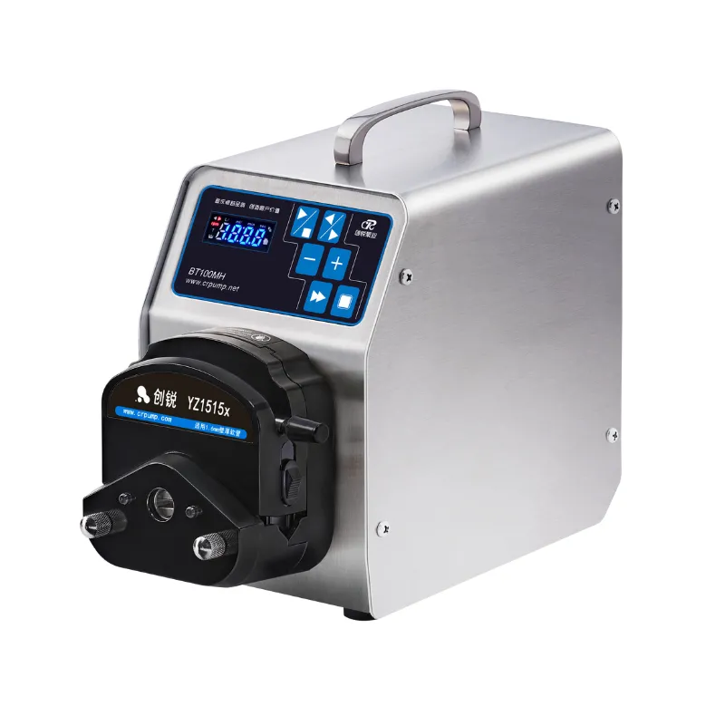 BT100MH Dual Mode Push Button Peristaltic Pump