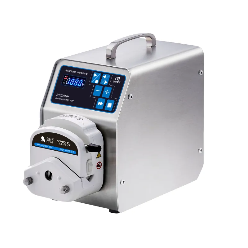 BT100MH Dual Mode Push Button Peristaltic Pump