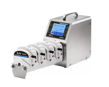 What are the types of peristaltic pumps?