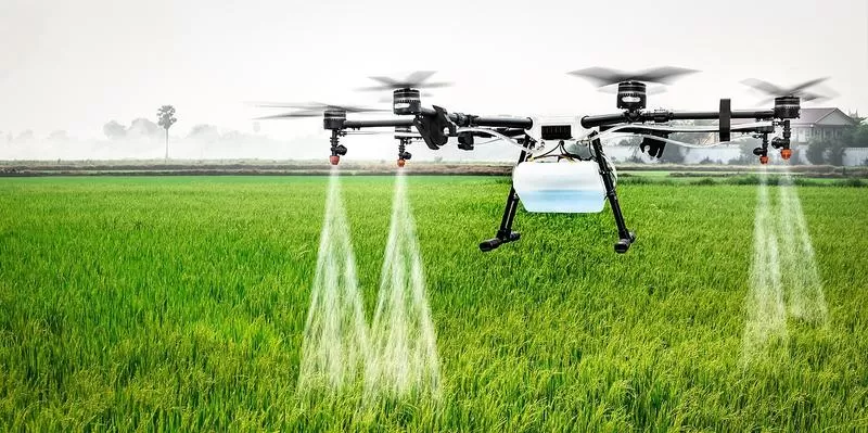 The Application of Peristaltic Pumps in Agricultural Drones for Crop Protection