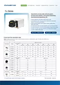 FJ Series Pump Head/Tube Flow Parameter Table