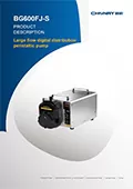 BG600FJ-S Peristaltic Pump Brochure
