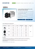 BG600-S Pump Head/Tube Flow Parameter Table