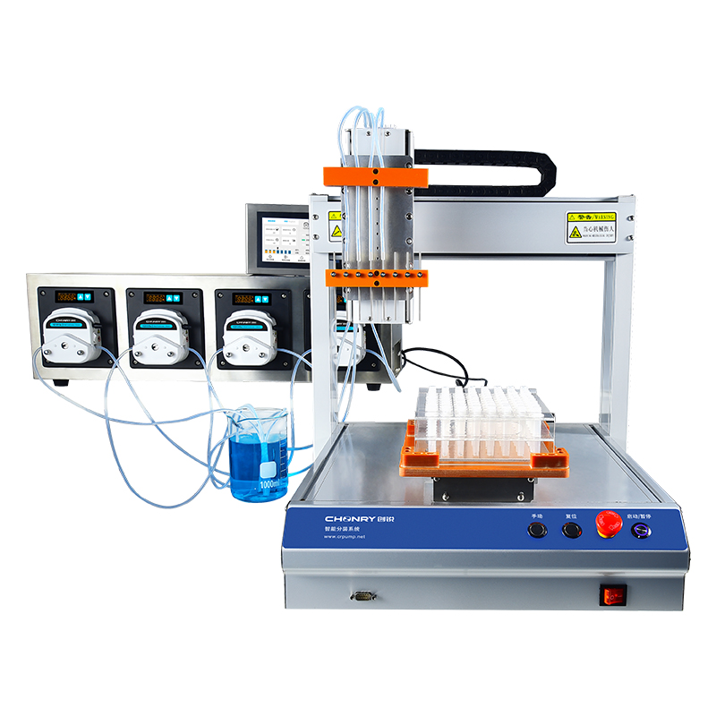 Intelligent Reagent Dispensing System Microfluid Precision