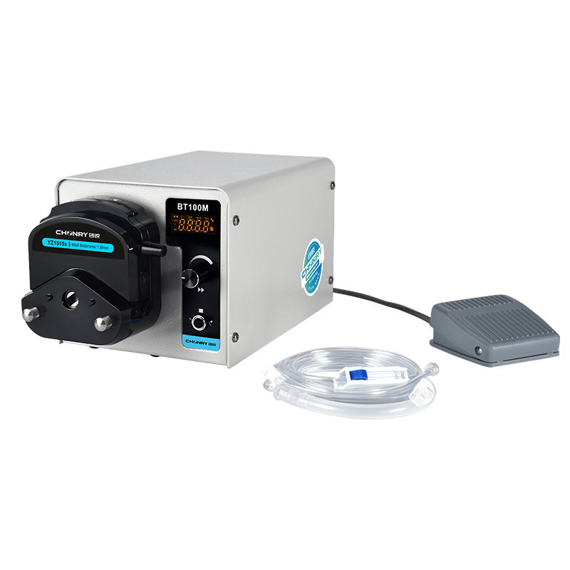 BT100M Basic Peristaltic Pump Liquid Continuous Flow Run