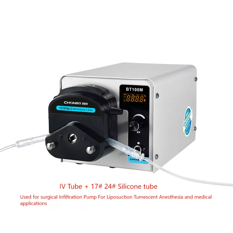 BT600M Variable Speed Peristaltic Pump Surgical Infiltration Pump For Liposuction Tumescent Anesthesia