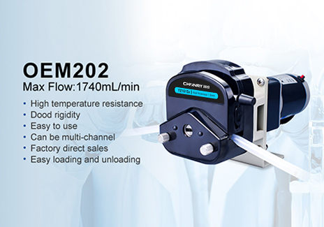 OEM Small Peristaltic Pump Integrated Into Bottle Filling Machine