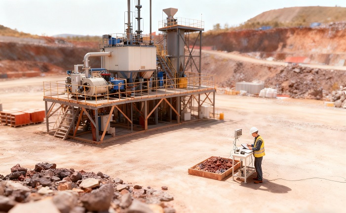 Pilot-scale pumping scheme in mining: The key role of high-protection peristaltic pumps