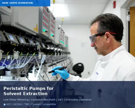 Rare Earth Peristaltic Pumps: Chemical Compatibility, Flow Control & Skid Integration Guide