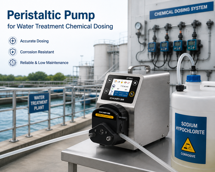 Best Peristaltic Pump for Water Treatment Chemical Dosing [2026 Guide]